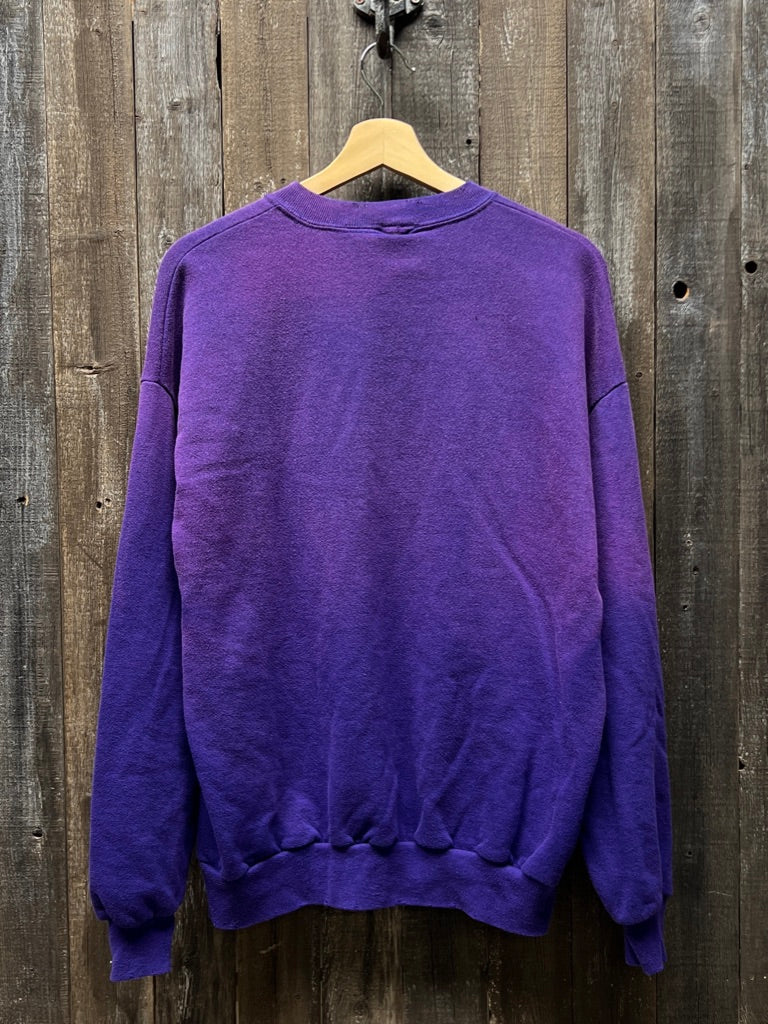 Vintage LSU Tigers Sweatshirt -L-Customize Your Embroidery Wording