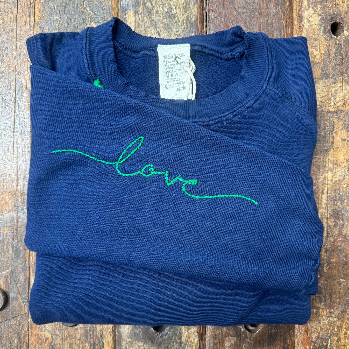 Love on sleeve Sweatshirts (12Colors)