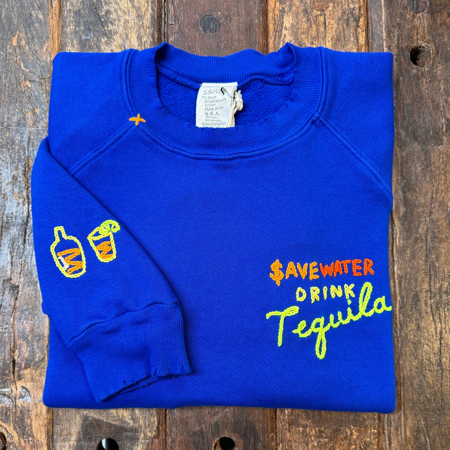 Save Water Drink Tequila Sweatshirt(10 Colors)