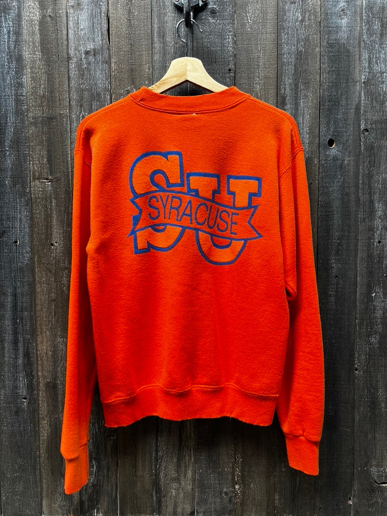 Vintage Syracuse Sweatshirt -S/M-Customize Your Embroidery Wording