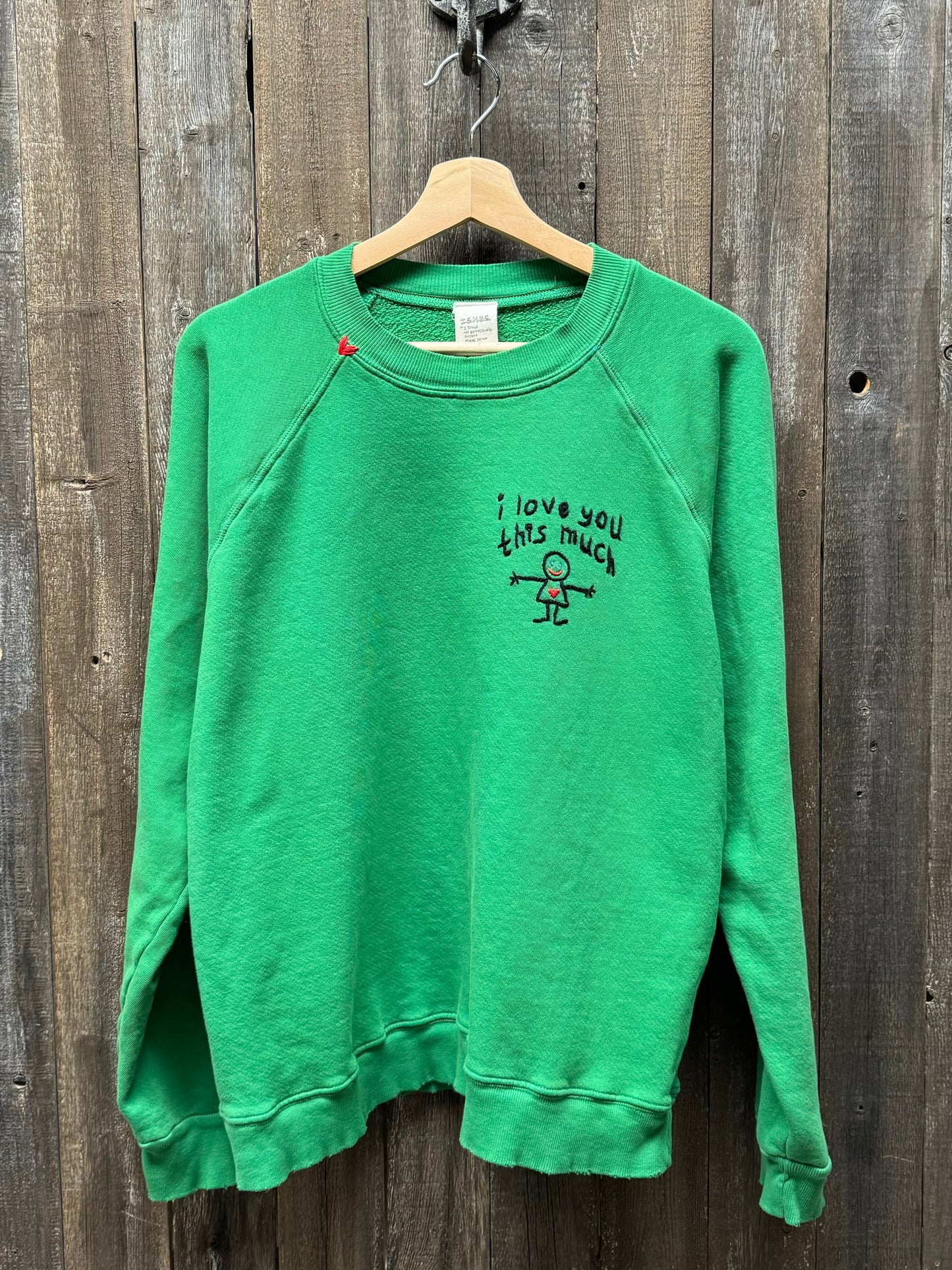 I love you this much Sweatshirt (17Colors)
