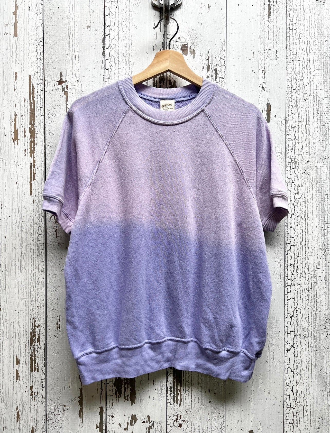 PASTEL SHORTY SWEATS WITH PERSONALIZED HAND EMBROIDERY(4 Colors)