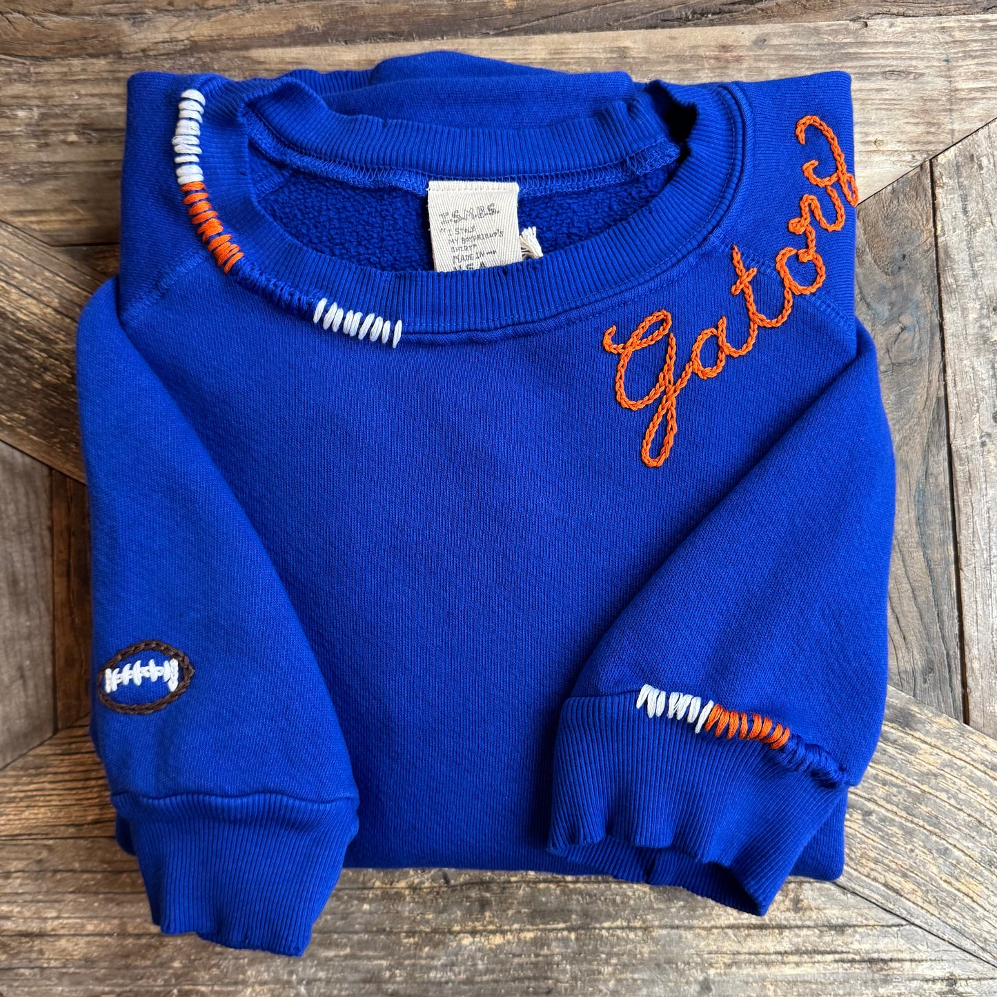 SPORTS TEAM PERSONALIZED HAND EMBROIDERY (21Colors)