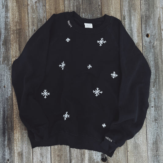Allover Snowflakes Sweatshirt (8 Colors)