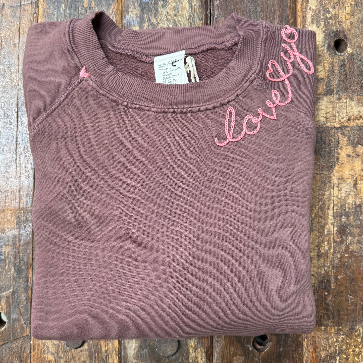 TINY ❤️ W/ Personalized Hand Embroidery (13 Colors)