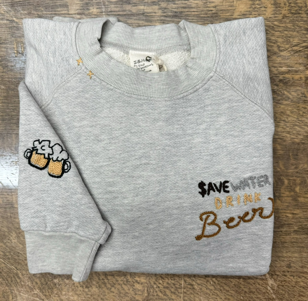 Save Water Drink Beer Sweatshirt (4Colors)
