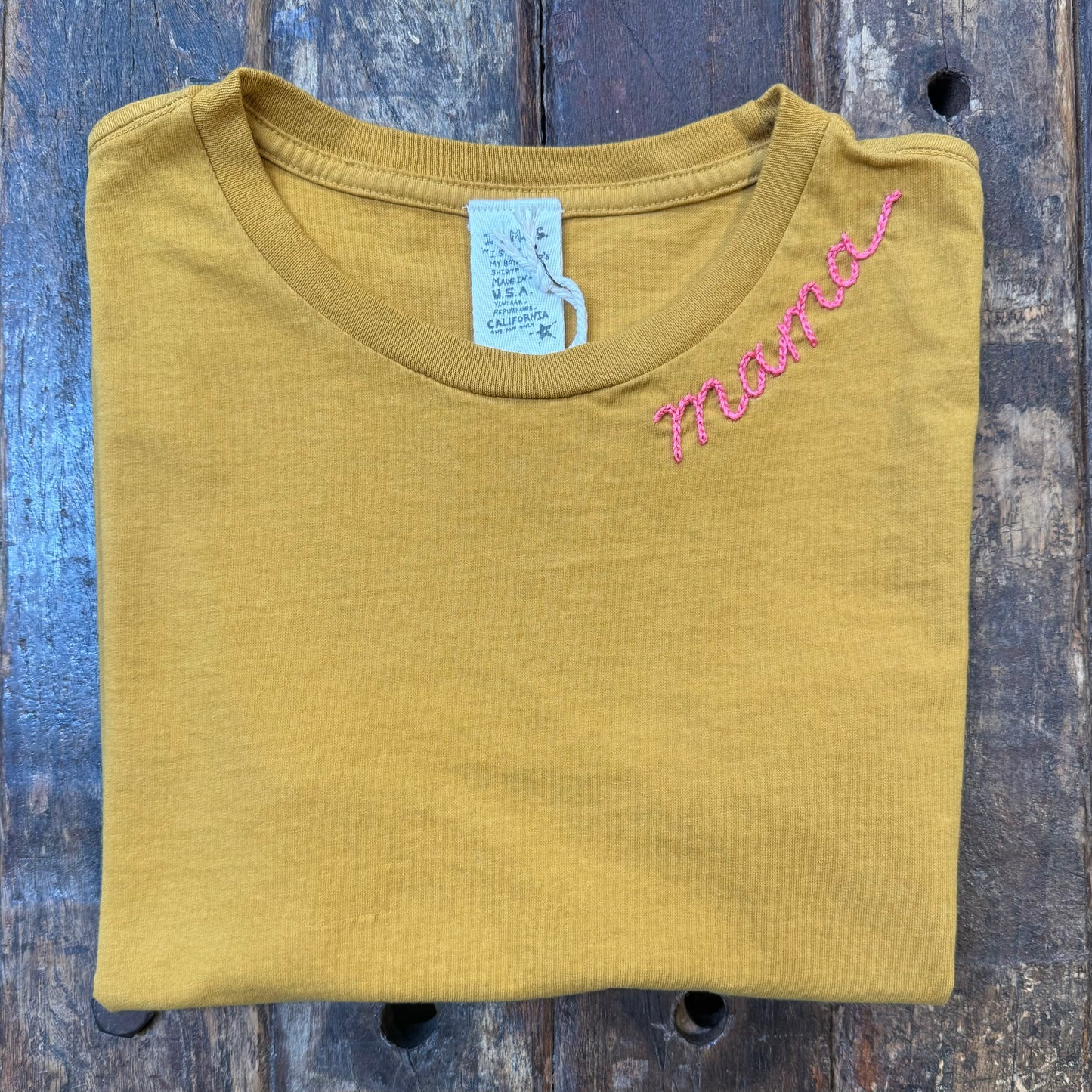 VARSITY S/S TEE PACK WITH CUSTOM HAND EMBROIDERY (4 Colors)