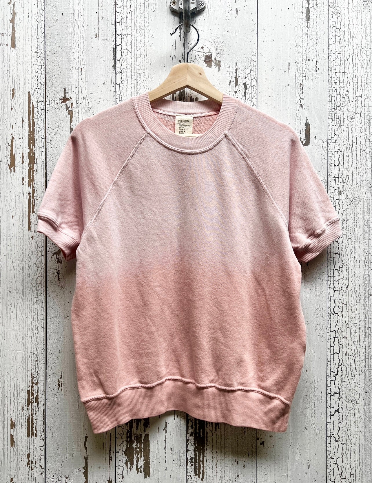 PASTEL SHORTY SWEATS WITH PERSONALIZED HAND EMBROIDERY(4 Colors)