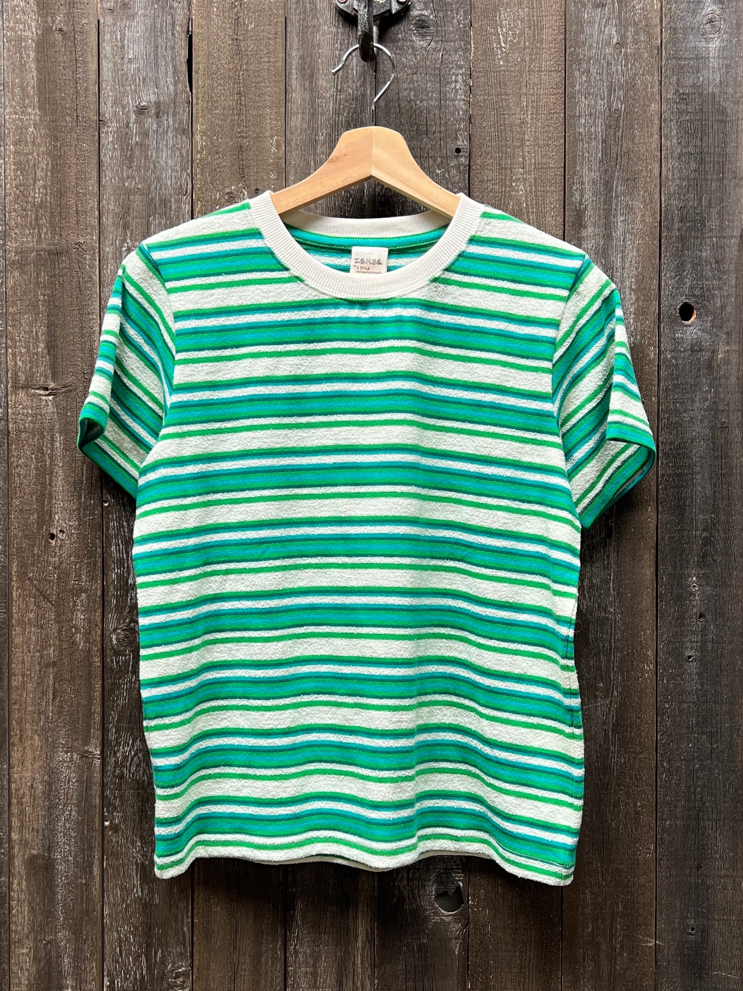 TERRY TEE -CUSTOM HAND EMBROIDERY(4 Colors)