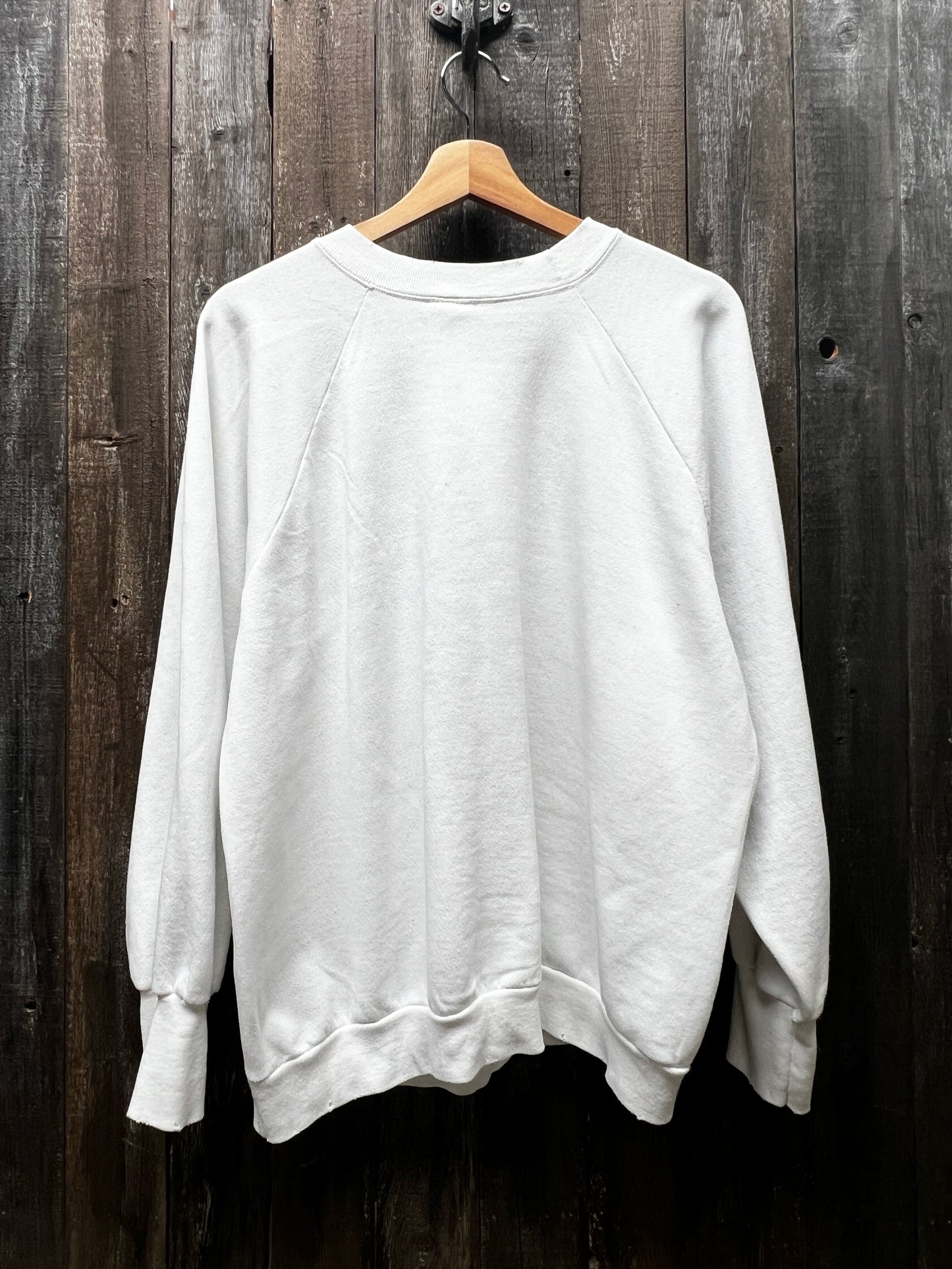 Vintage Raiders Sweatshirt -L-Customize Your Embroidery Wording