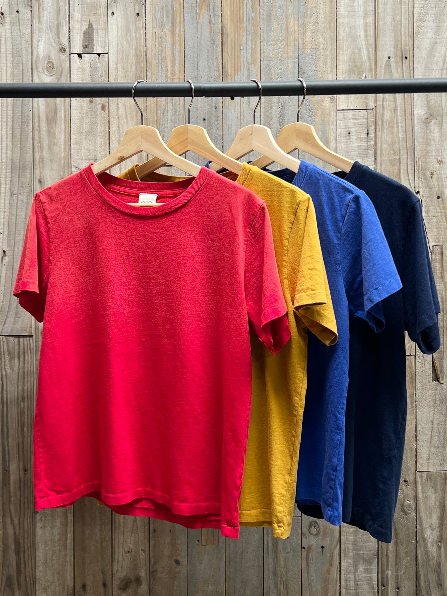 VARSITY S/S TEE PACK WITH CUSTOM HAND EMBROIDERY (4 Colors)
