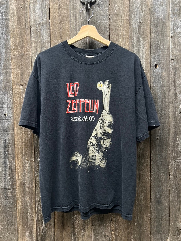 Led zepplin on sale vintage tee