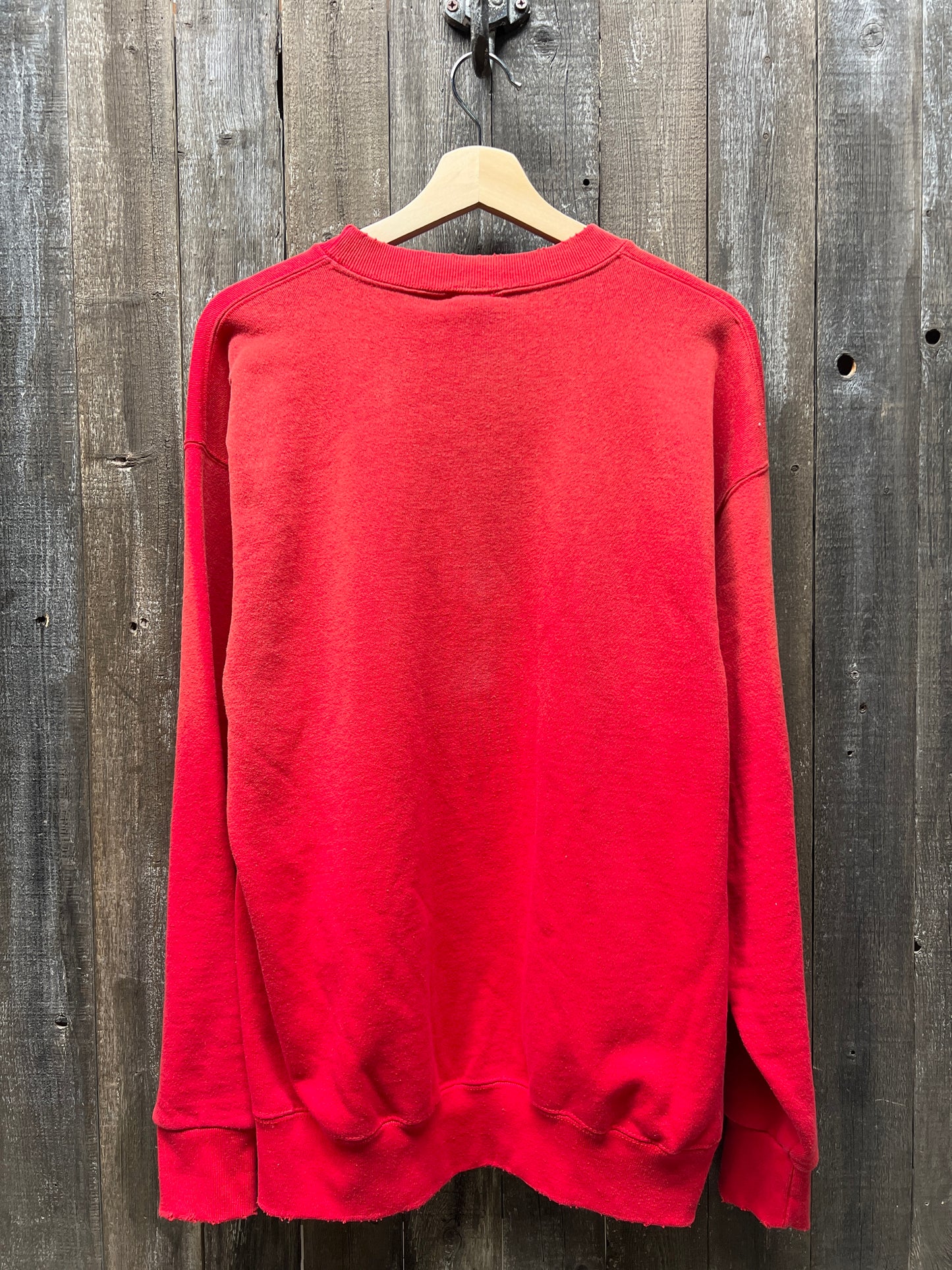 Vintage 49ers Sweatshirt -L-Customize Your Embroidery Wording