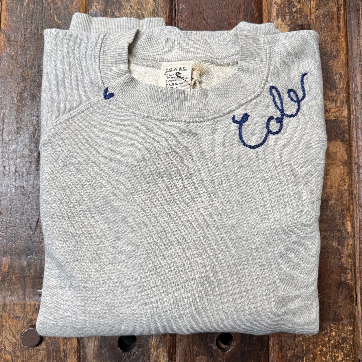 TINY ❤️ W/ Personalized Hand Embroidery (13 Colors)