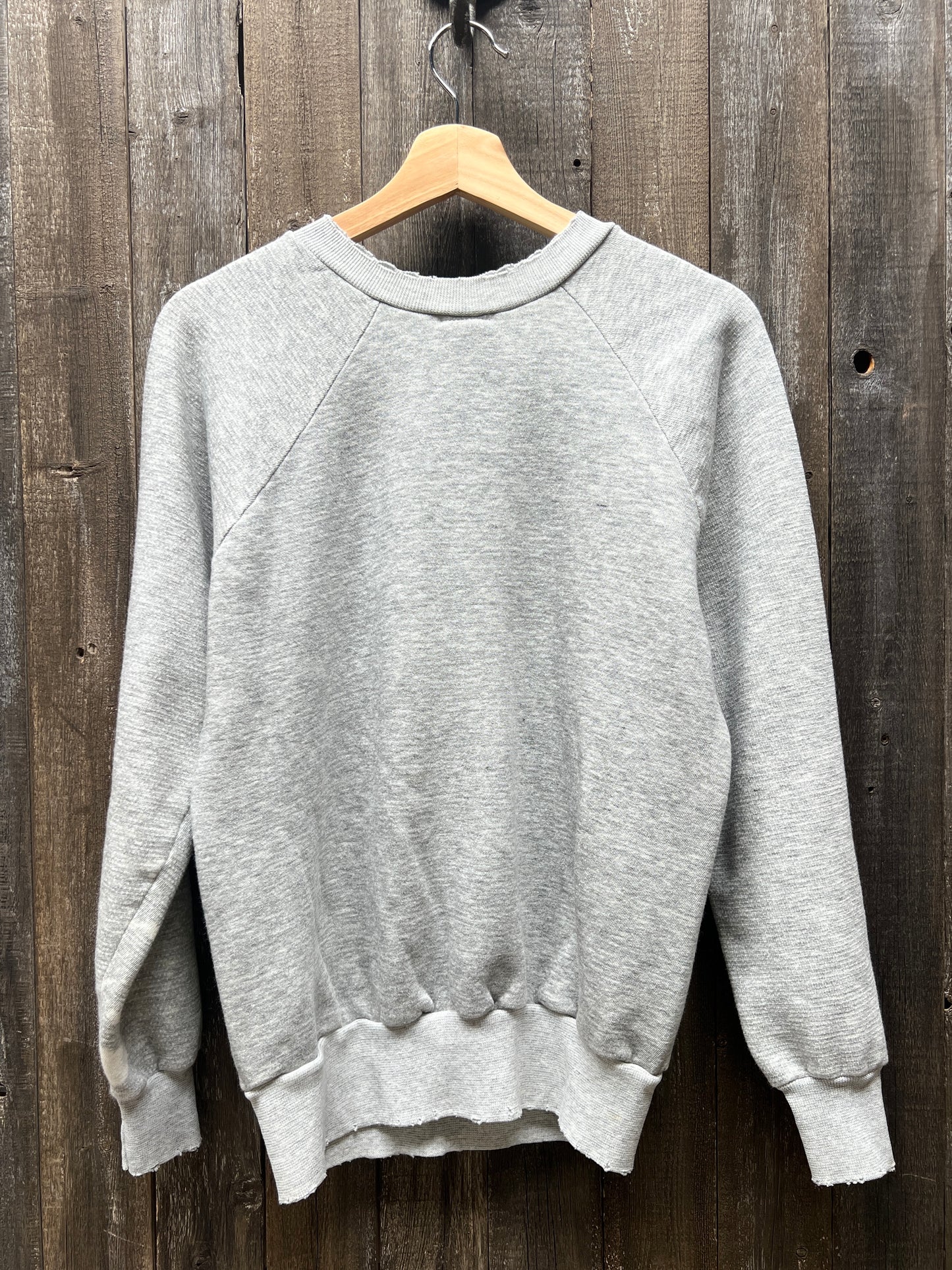 Vintage Shit Happens Sweatshirt -S-Customize Your Embroidery Wording