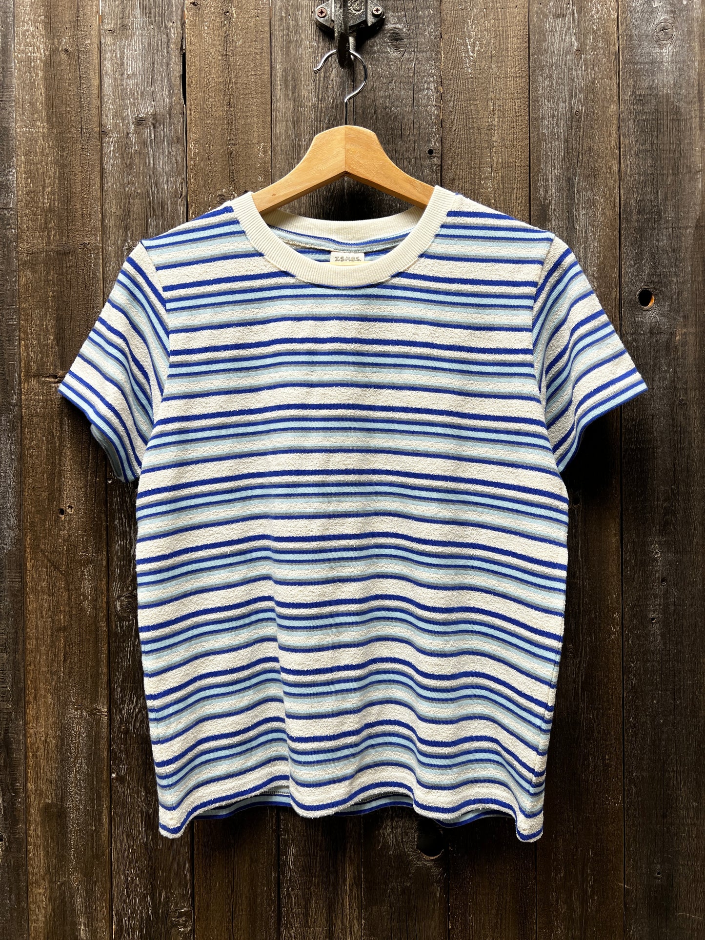 TERRY TEE -CUSTOM HAND EMBROIDERY(4 Colors)