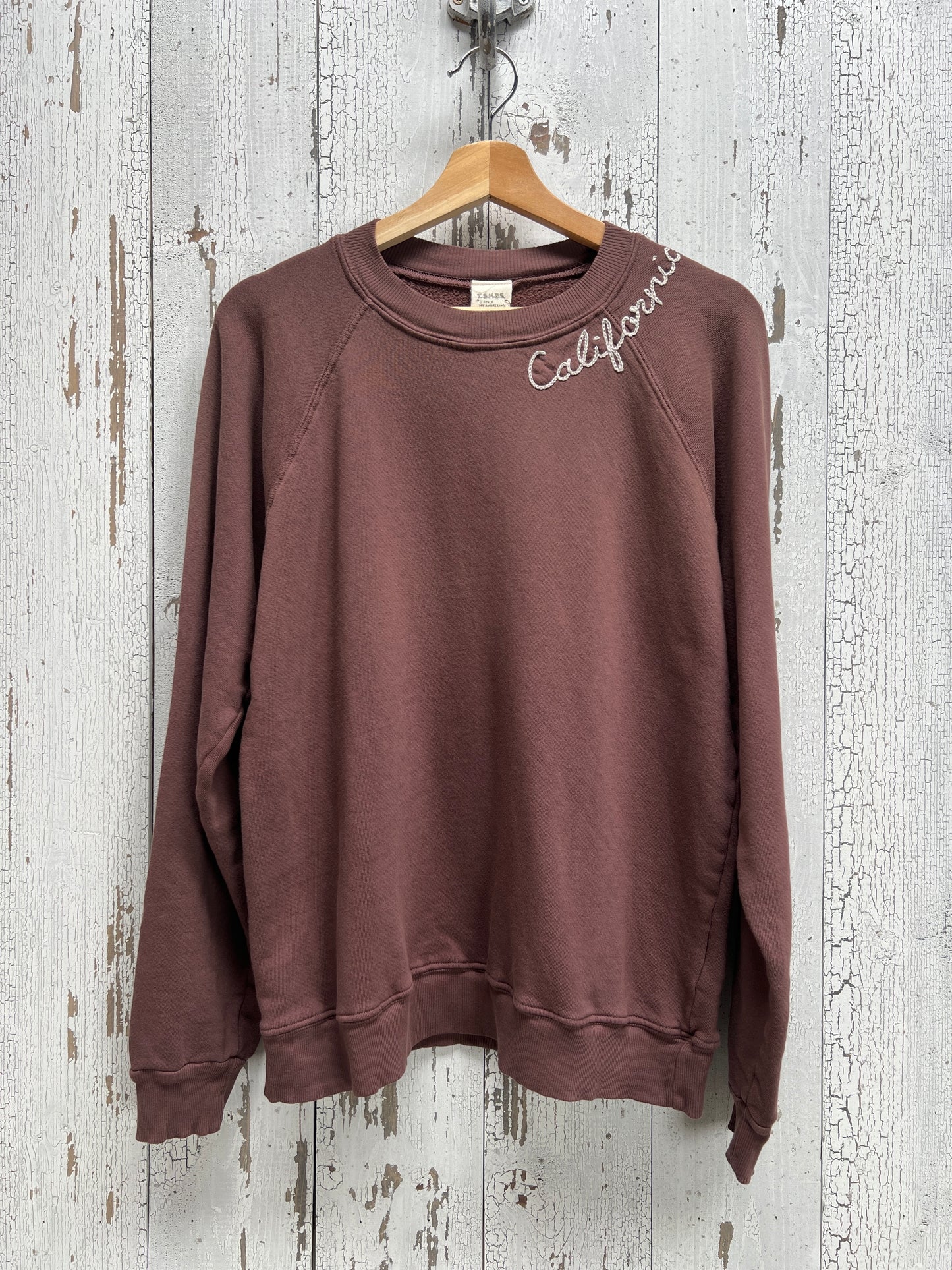 COULEUR DU CAFE SWEATS WITH CUSTOM HAND EMBROIDERY (4 Colors)