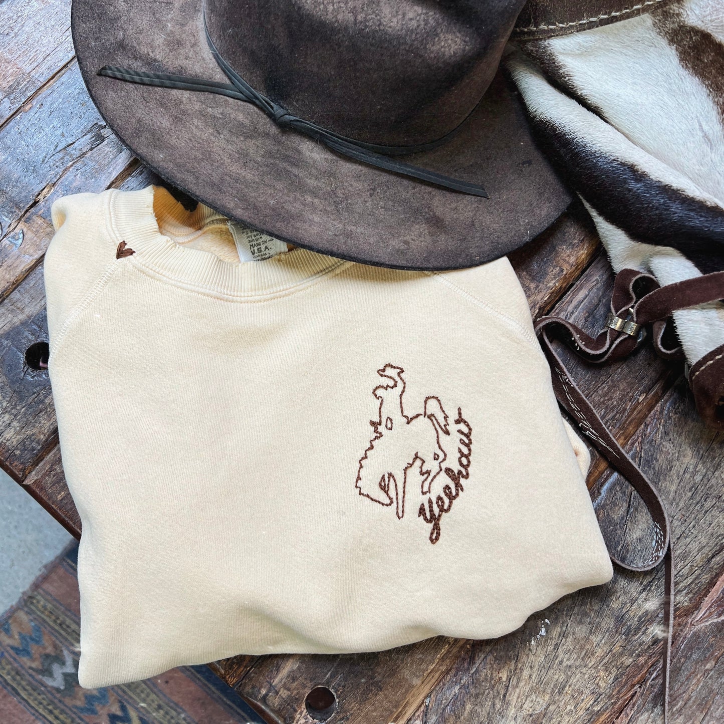 Cowboy Yeehaw Sweatshirt-S