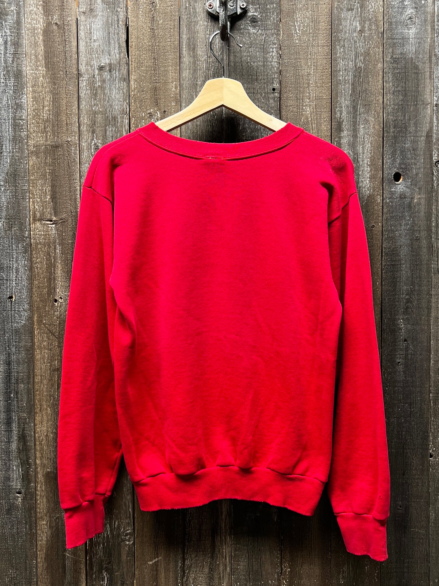 Vintage Christmas Mickey Mouse Sweatshirt-S-Customize Your Embroidery Wording