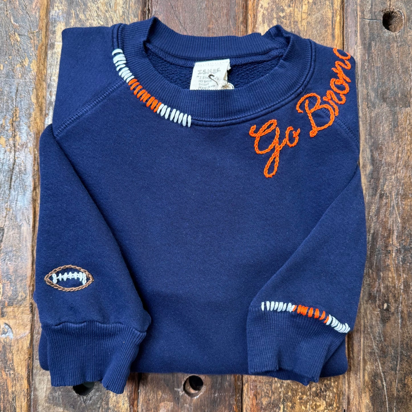 SPORTS TEAM PERSONALIZED HAND EMBROIDERY (21Colors)