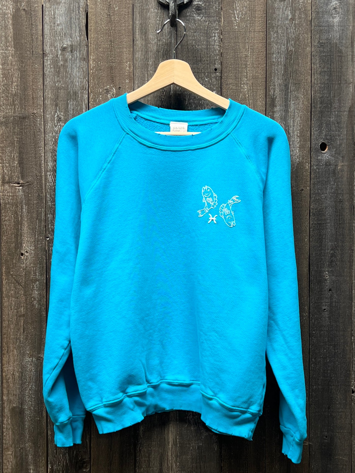 Choose Your Horoscope with your Initial Sweatshirts (16Colors)