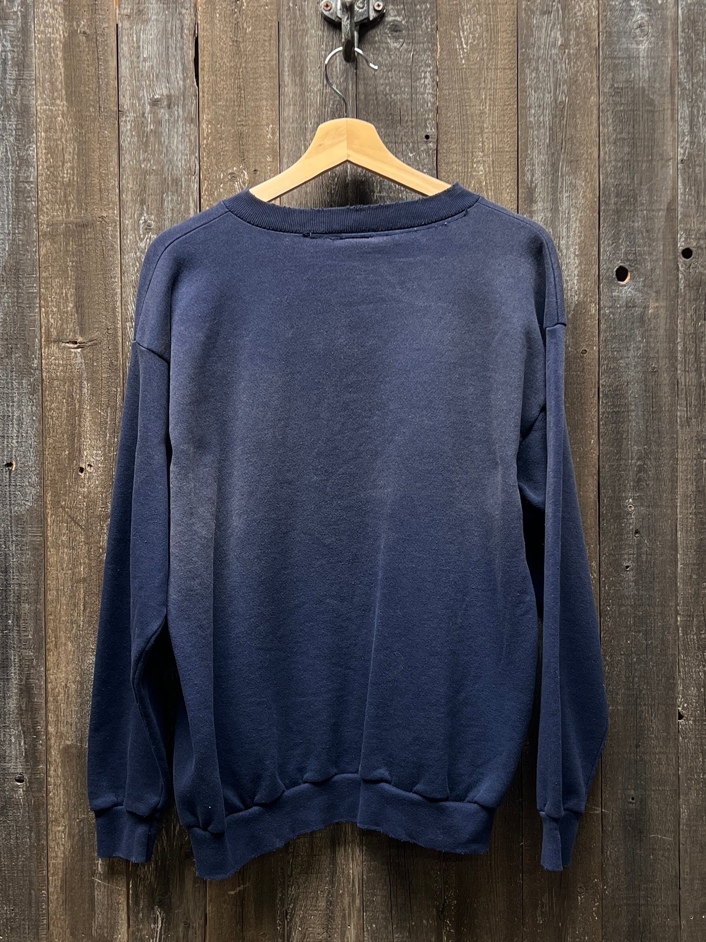 Vintage Dallas Cowboys Sweatshirt -L-Customize Your Embroidery Wording