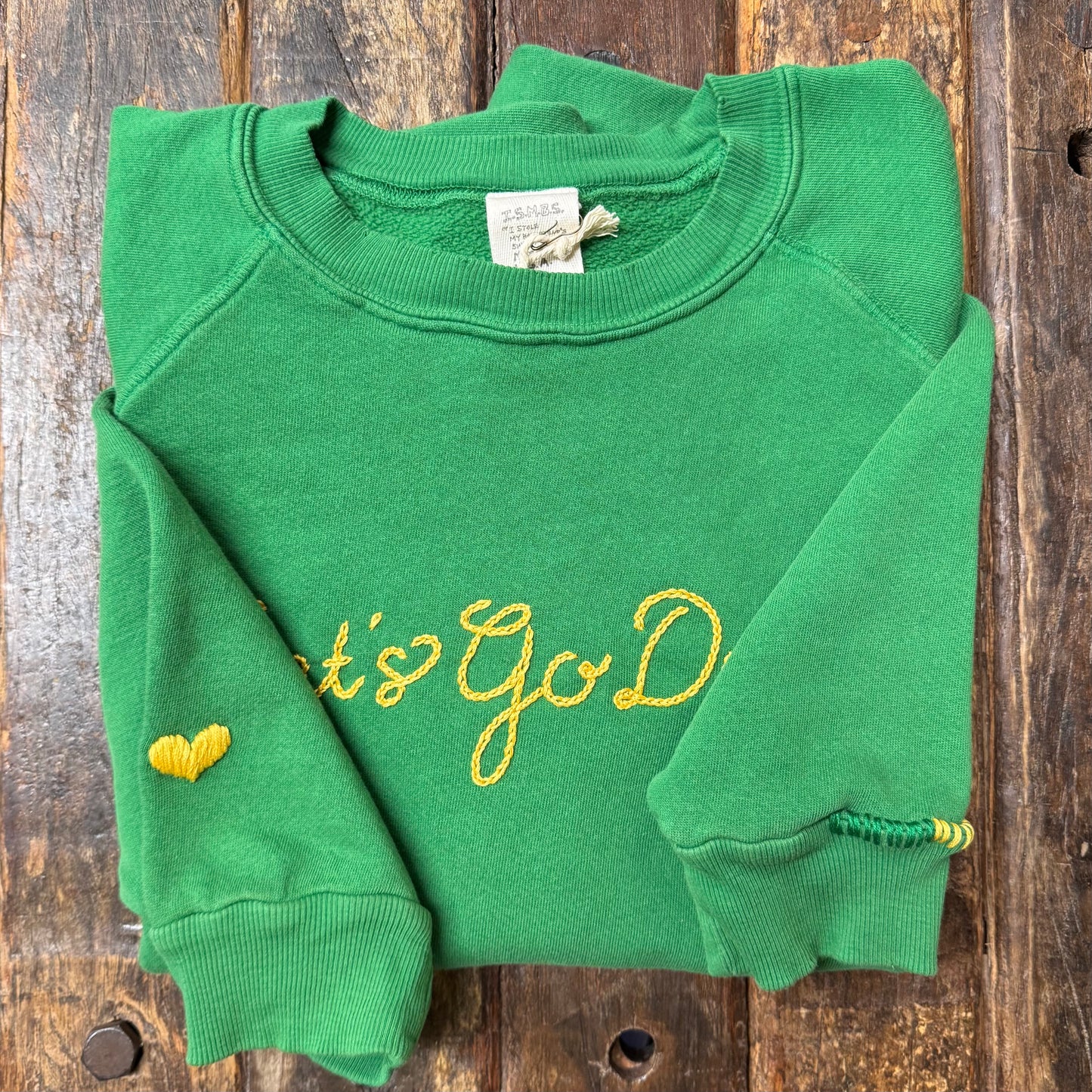 SPORTS TEAM PERSONALIZED HAND EMBROIDERY ON CHEST (19 Colors)