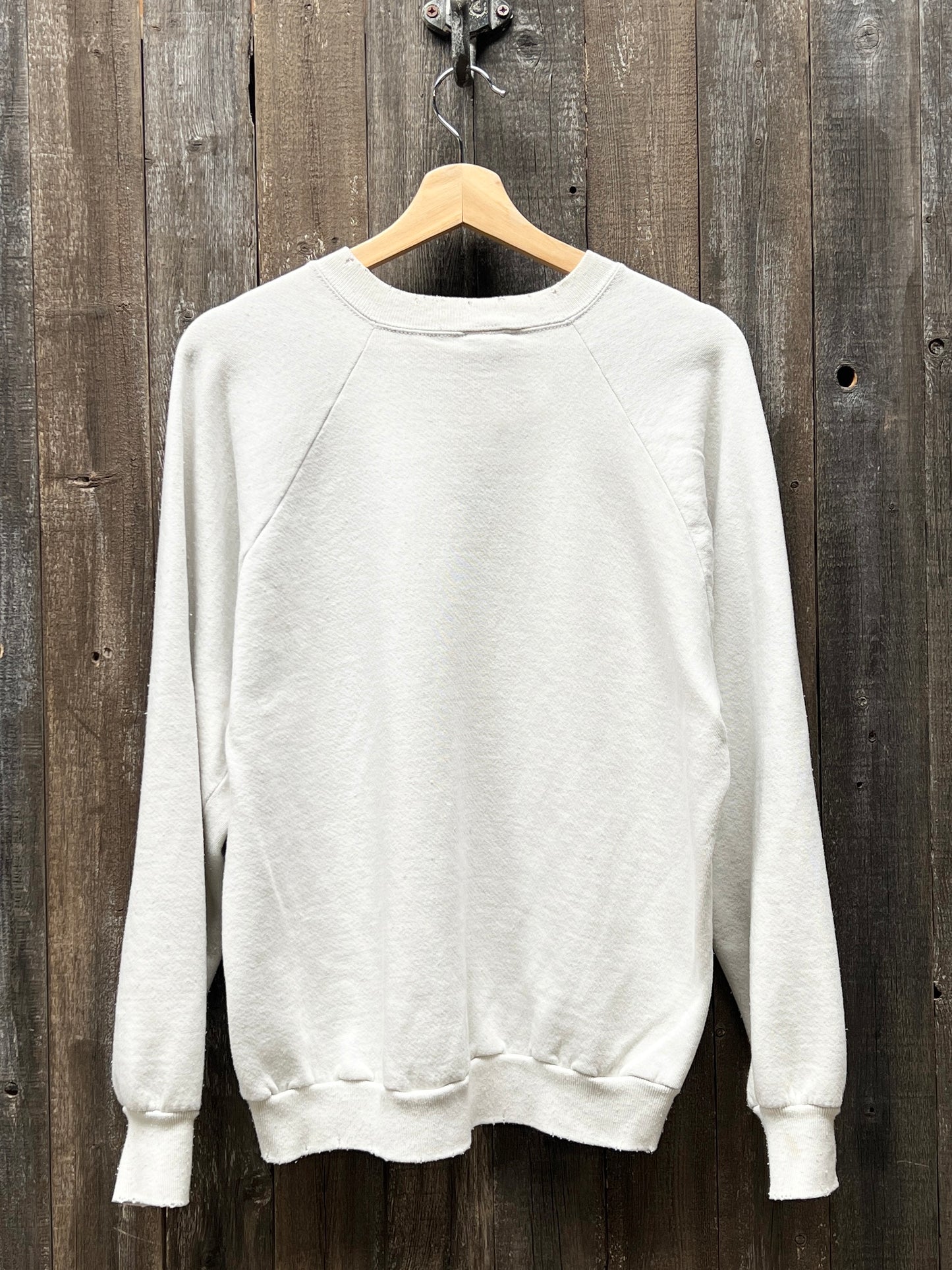 Vintage Cow-A-Socky Sweatshirt - L-Customize Your Embroidery Wording