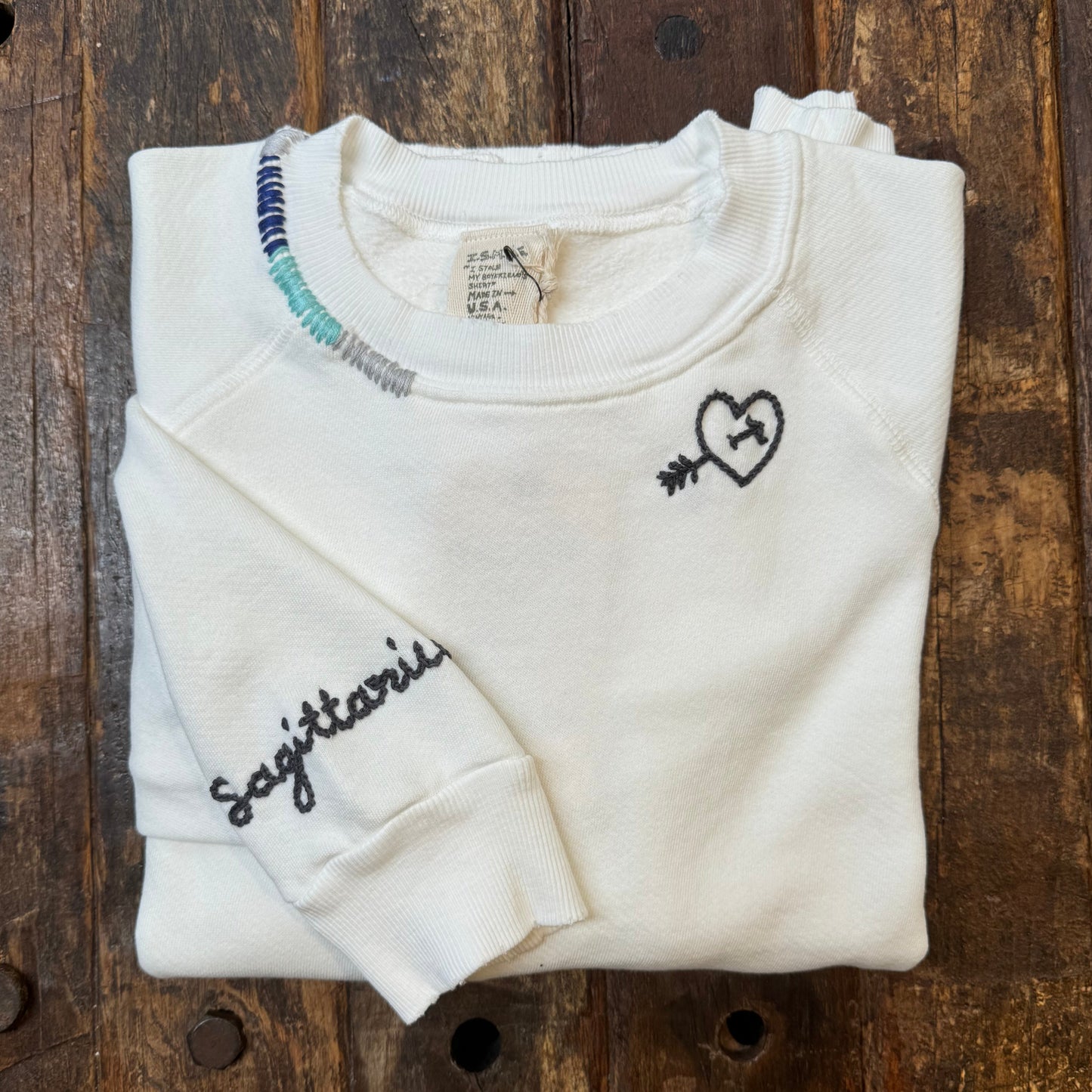 ❤️ Choose Your Horoscope Symbol W/ PERSONALIZED HAND EMBROIDERY (15Colors)