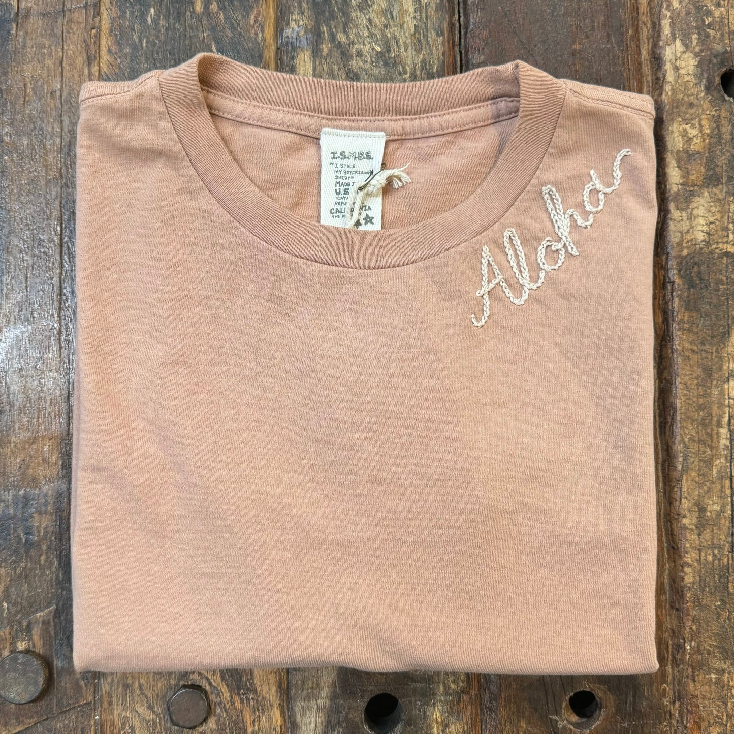 BLUSH PALETTE S/S TEE PACK WITH CUSTOM HAND EMBROIDERY (4 Colors)