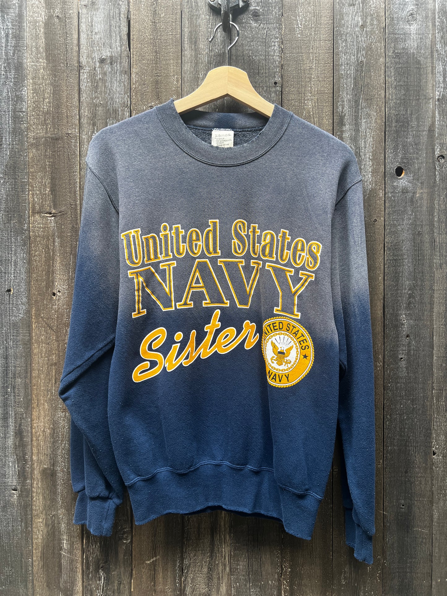 Vintage Navy Sweatshirt -S