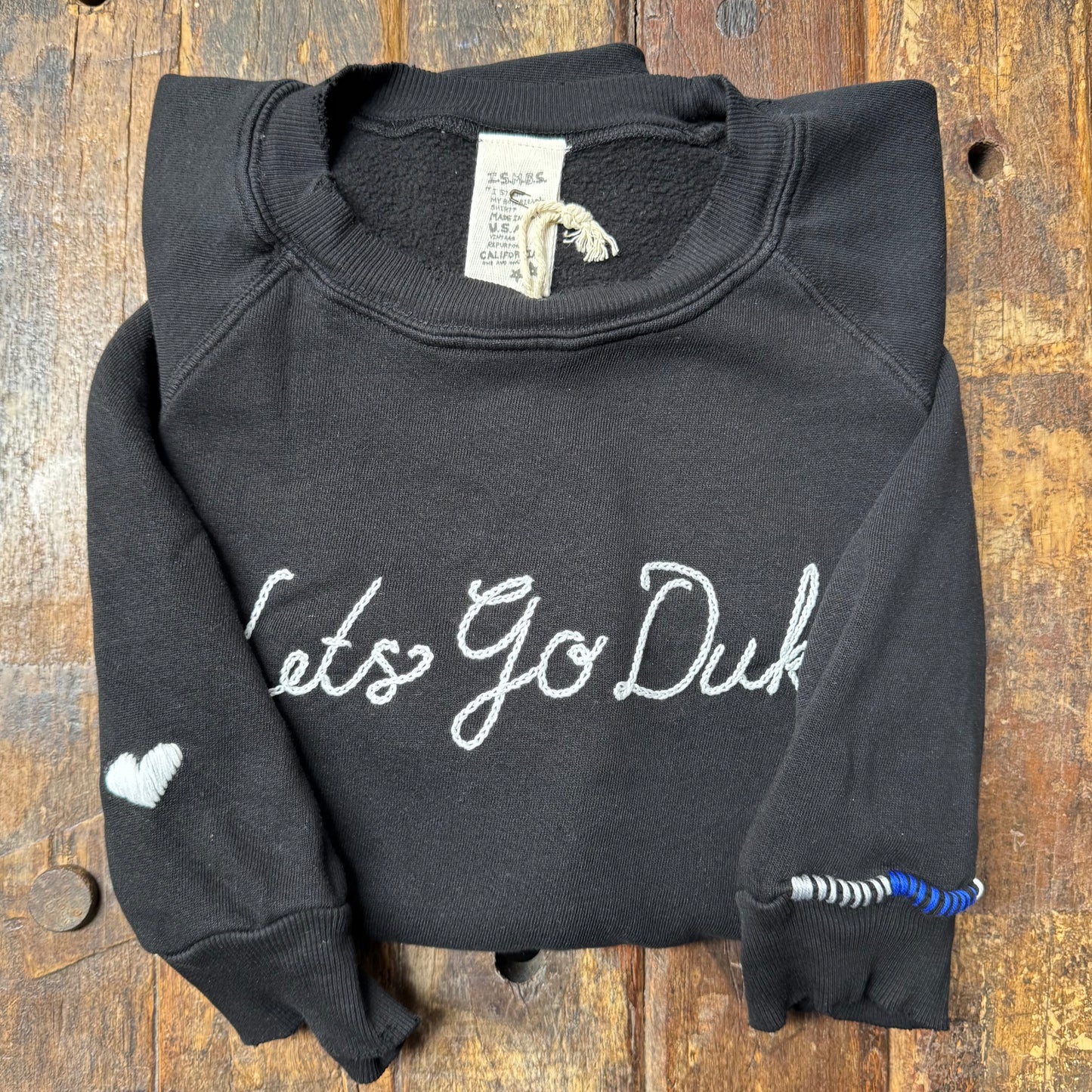 SPORTS TEAM PERSONALIZED HAND EMBROIDERY ON CHEST (19 Colors)