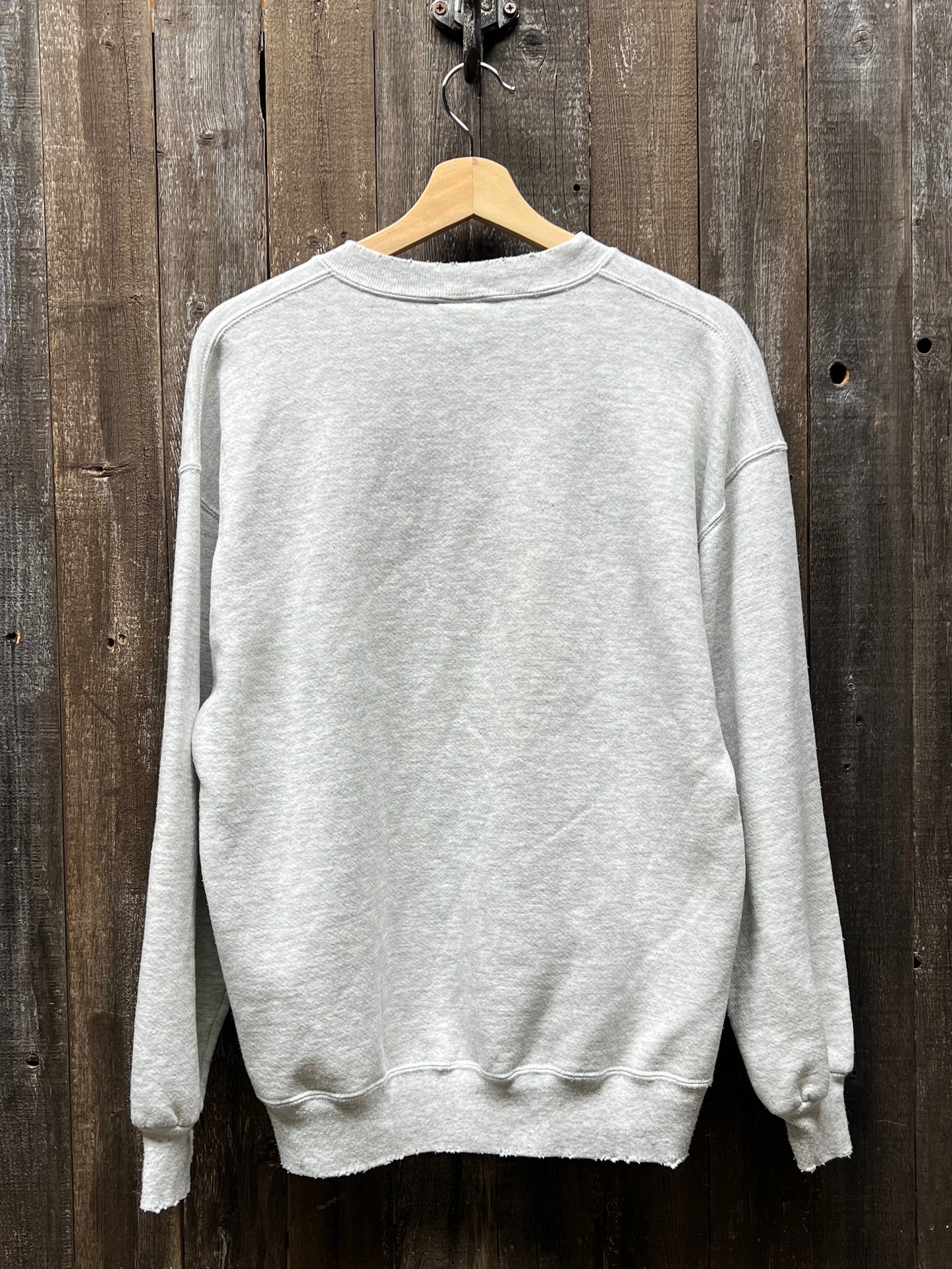 Vintage Wisconsin Sweatshirt -L-Customize Your Embroidery Wording