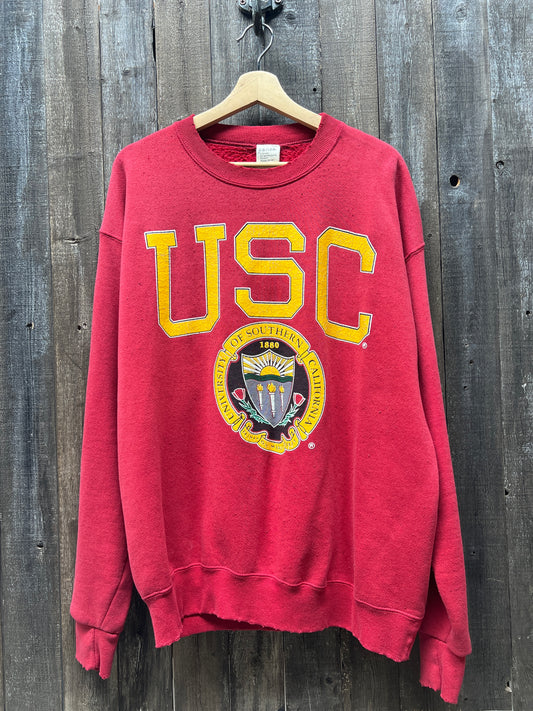 USC Sweatshirt -XL-Customize Your Embroidery Wording