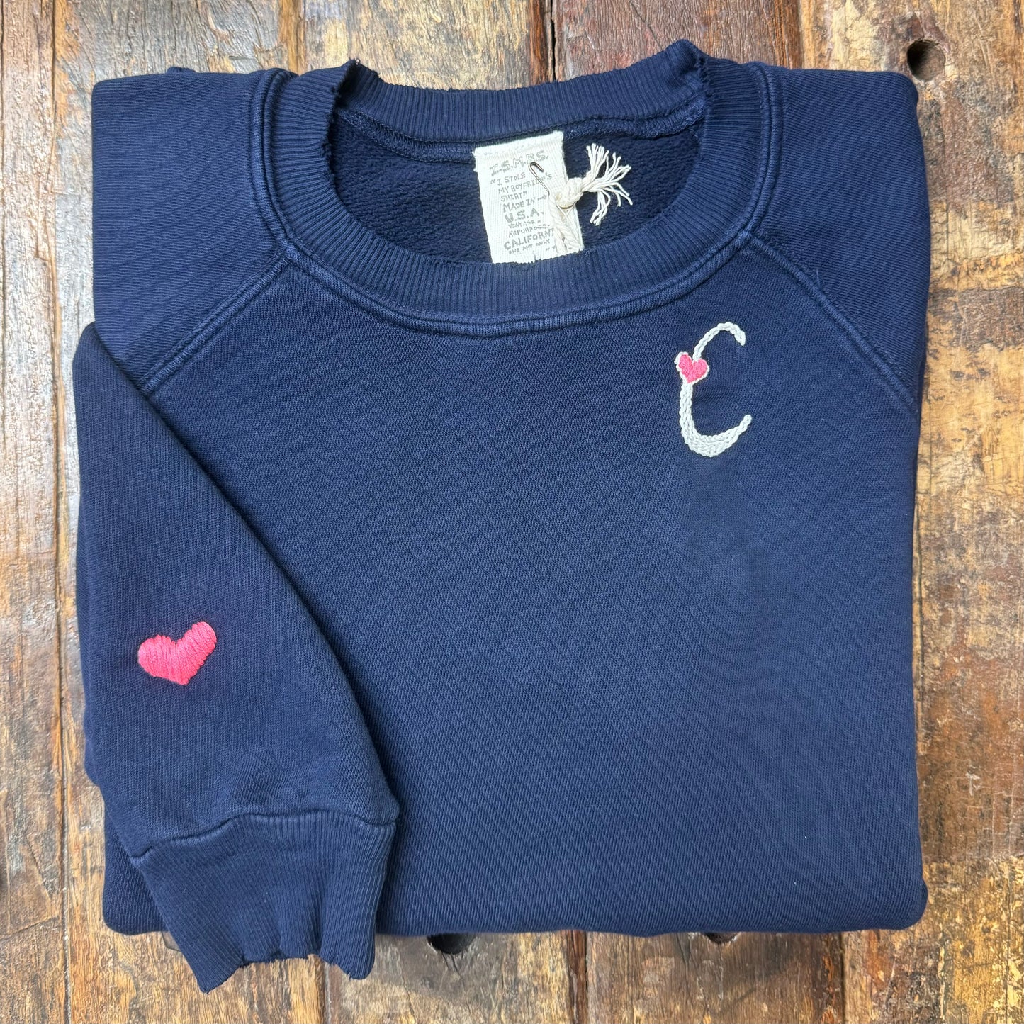 Monogram Heart (Choose Your Alphabet) Sweatshirt(15Colors)