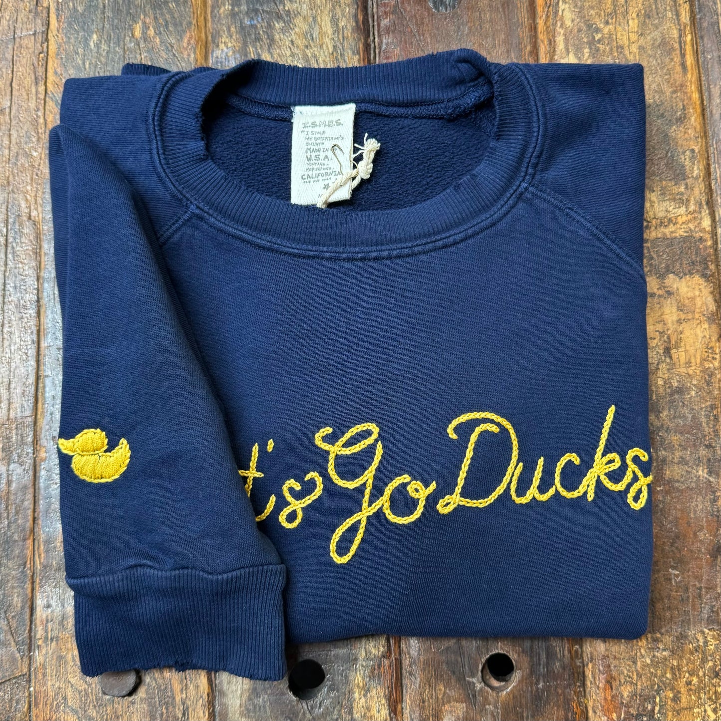 SPORTS TEAM PERSONALIZED HAND EMBROIDERY ON CHEST (19 Colors)