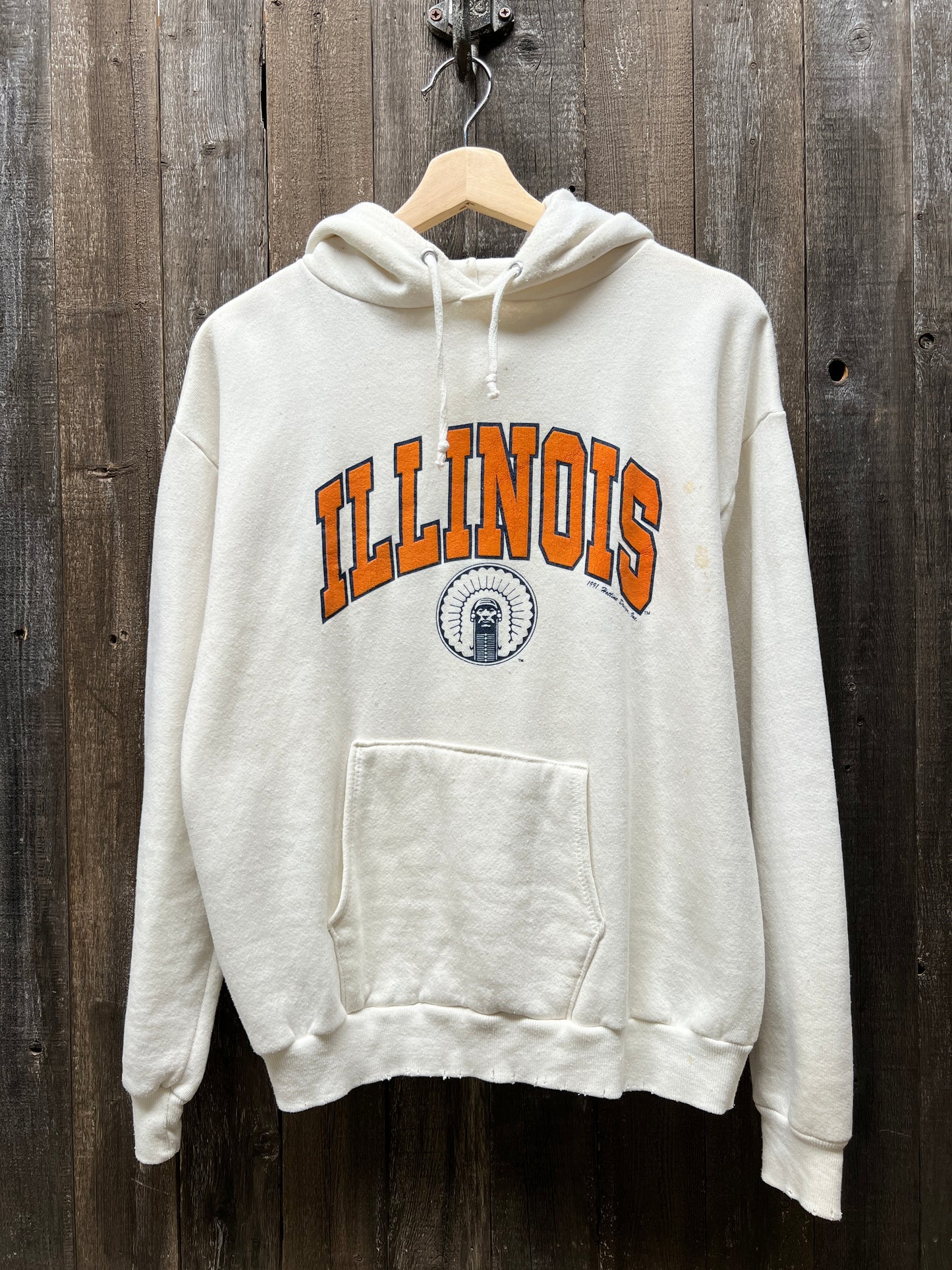 Illinois Sweatshirt - S/M-Customize Your Embroidery Wording