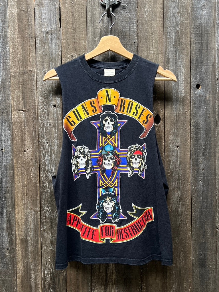 Vintage Gun's and Roses Tee-S