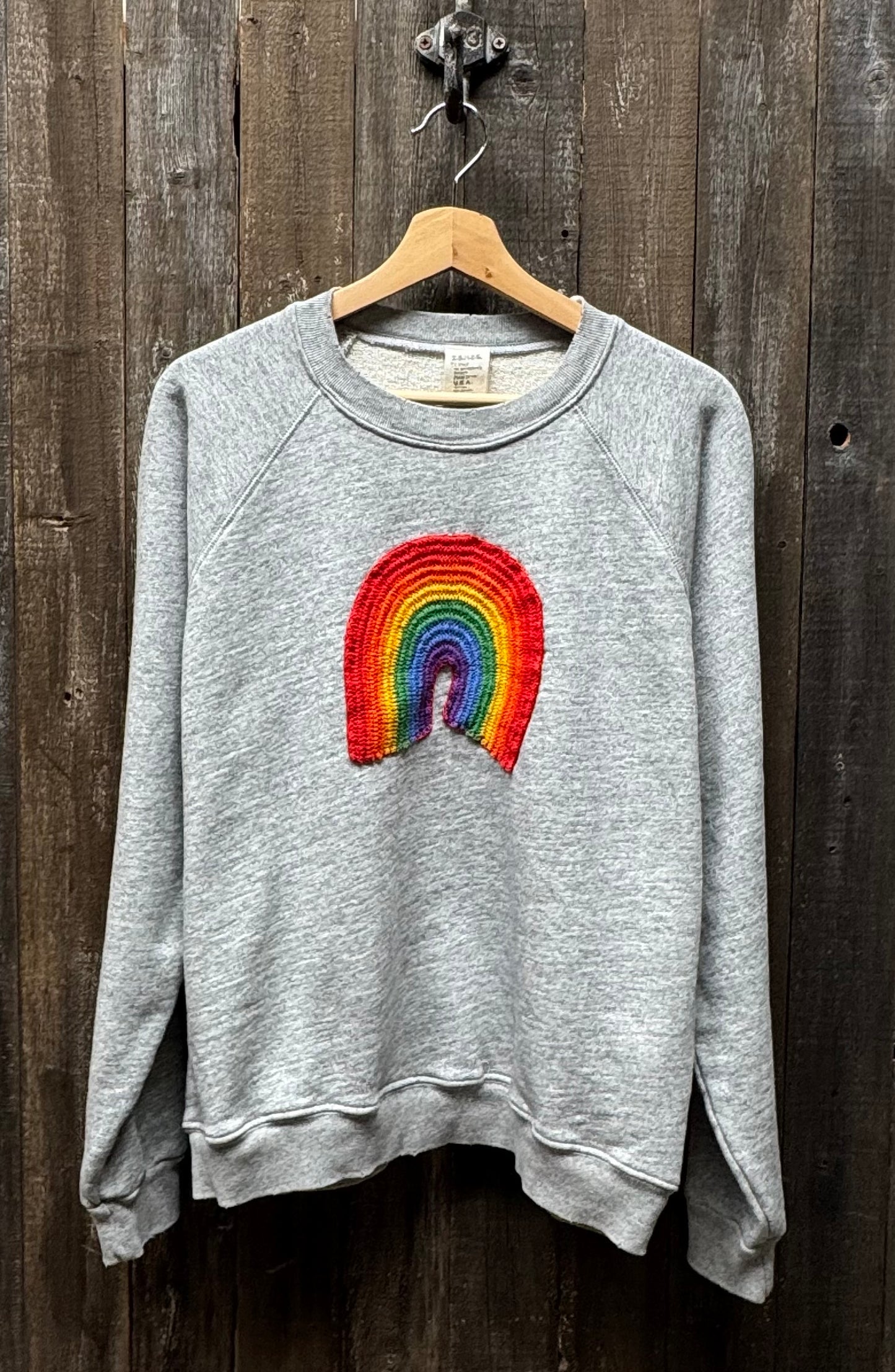 Crochet Rainbow Sweatshirts (17 Colors)