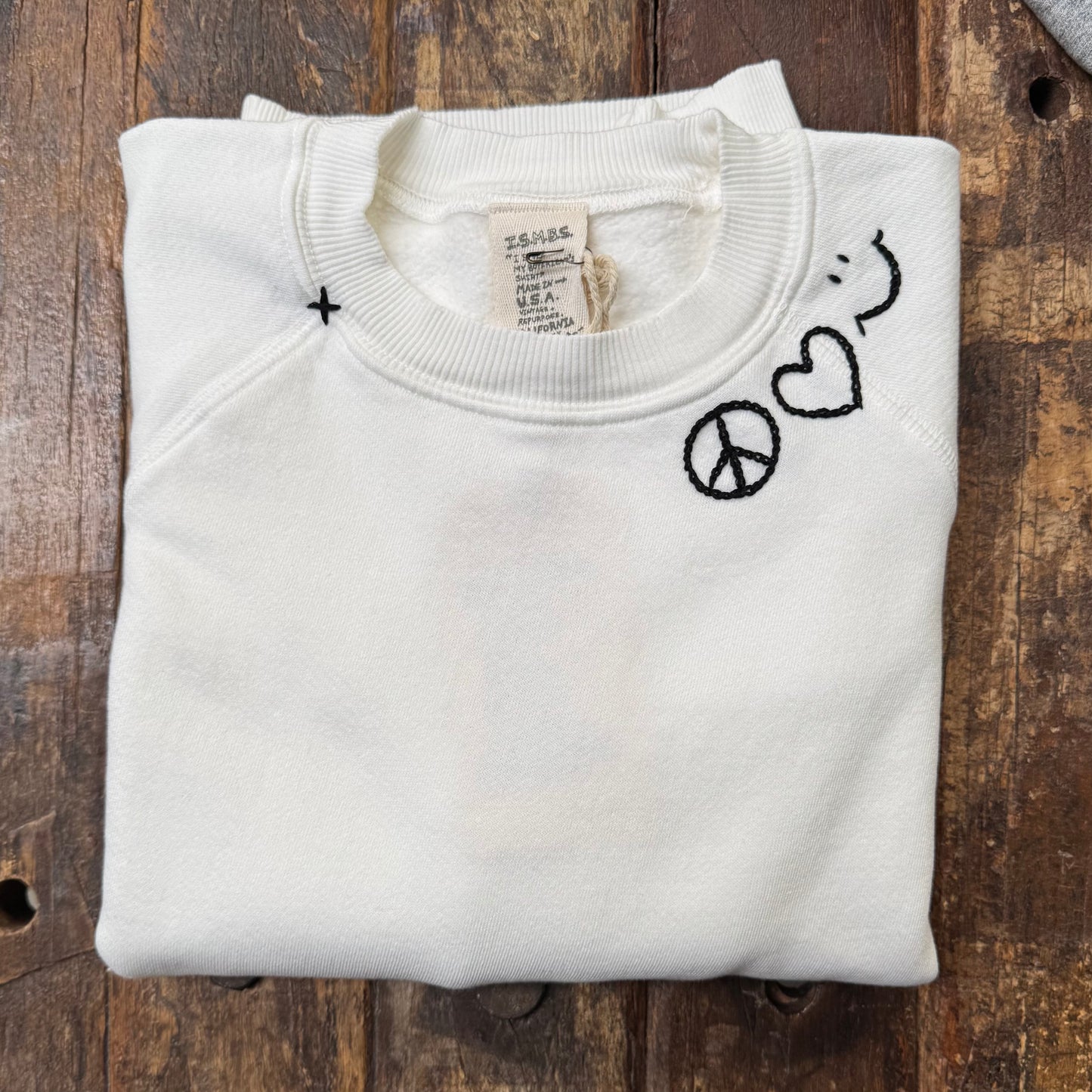 Peace Love Smile Sweatshirt