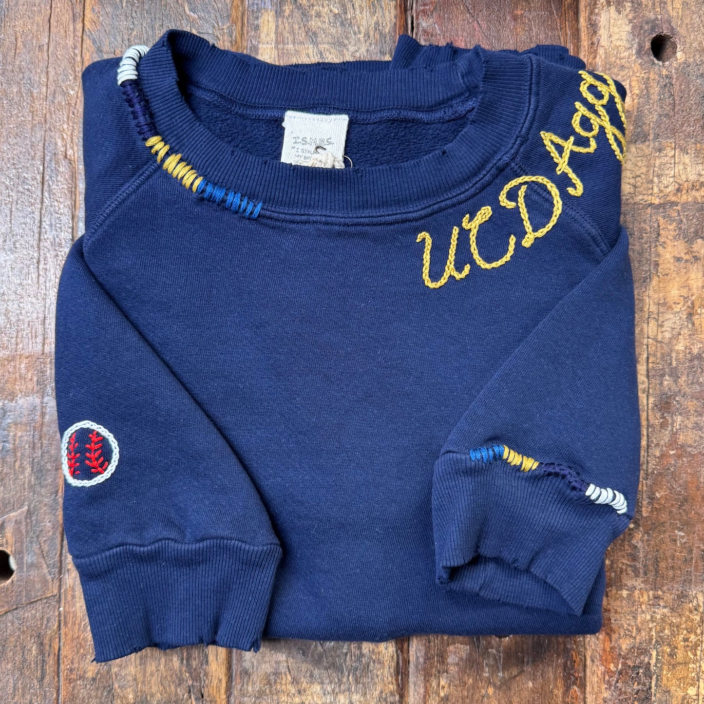 SPORTS TEAM PERSONALIZED HAND EMBROIDERY (21Colors)