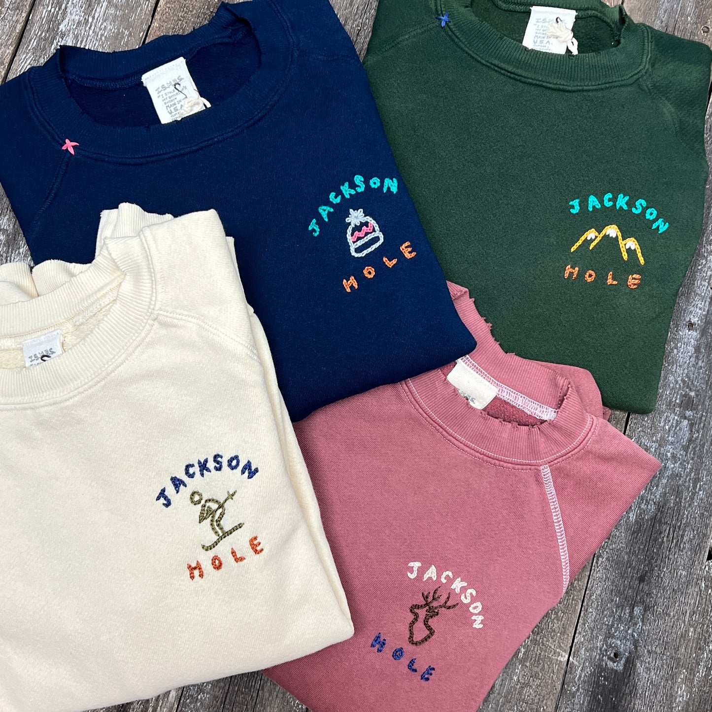 Choose Your Winter Logo & Custom Wording Sweatshirt (21 Colors)