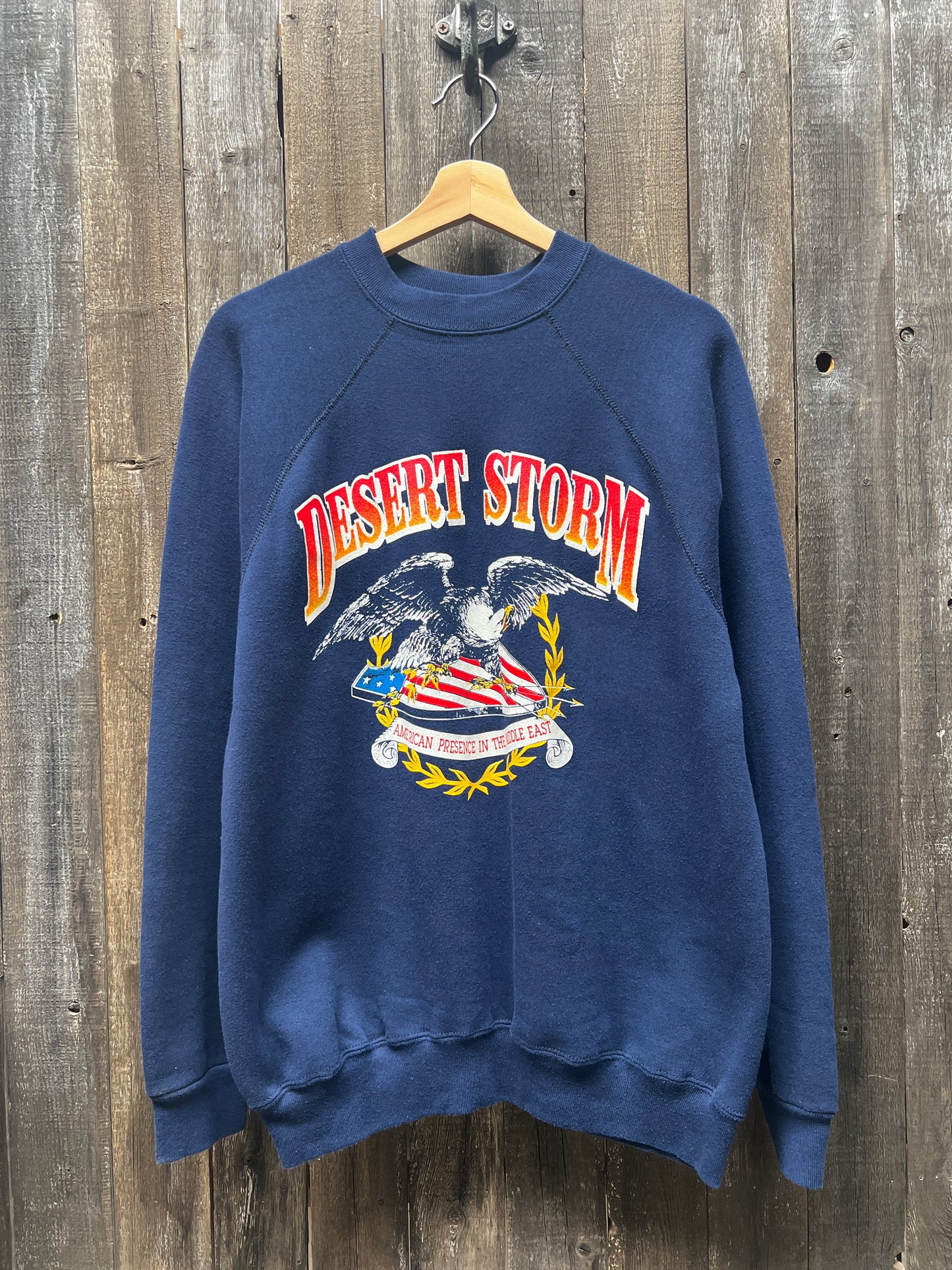 Vintage Desert Storm Sweatshirt -M/L