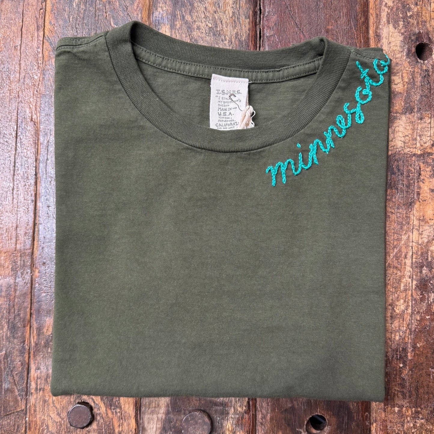 COOL PALETTE S/S TEE PACK WITH CUSTOM HAND EMBROIDERY (4 Colors)