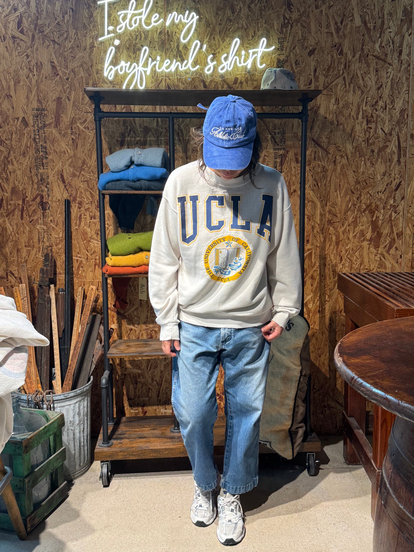 Vintage UCLA Sweatshirt -M/L-Customize Your Embroidery Wording