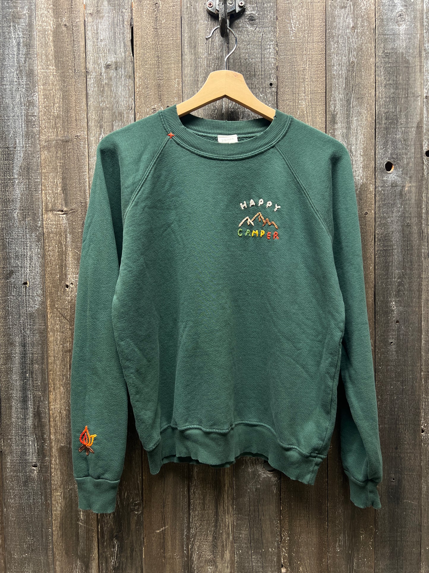 Happy Camper Sweatshirt(7Colors)