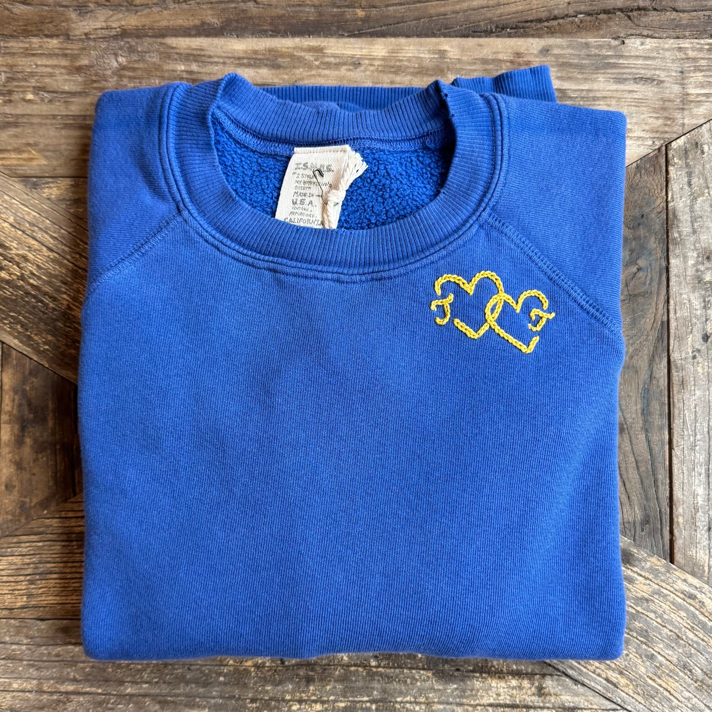 Initials w/ Hearts Sweatshirt(10 Colors)