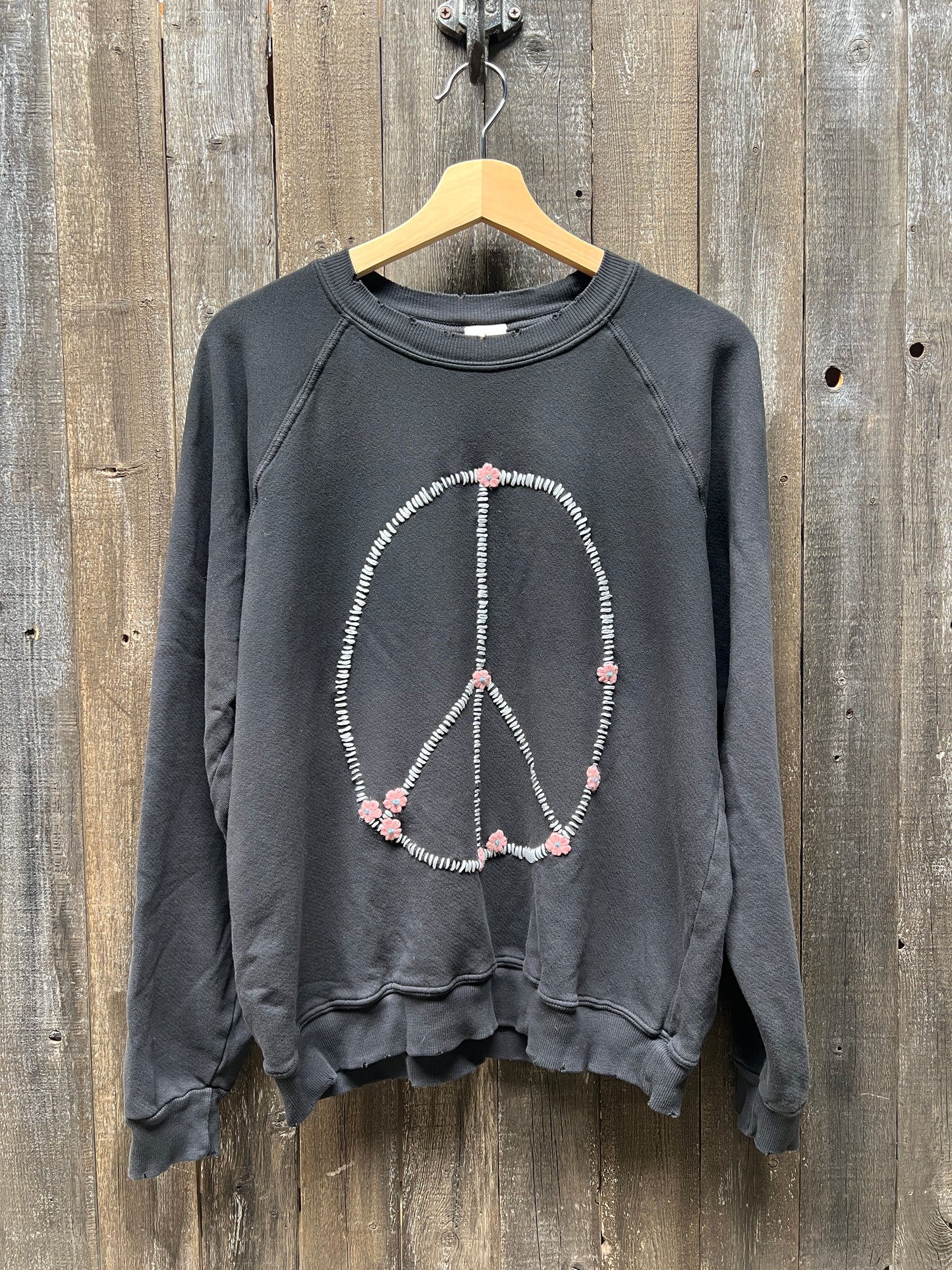 Peace with Mini Flower Patches Sweatshirts (5Colors)
