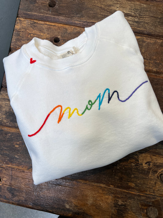 MOM Sweatshirts on Chest (11Colors)