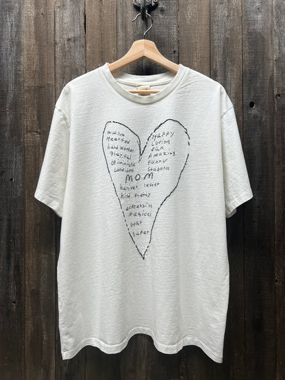 Translate Your Design into Embroidery Unisex Tshirt (Custom Hand Embroidery Letter Size 8.5 X11)